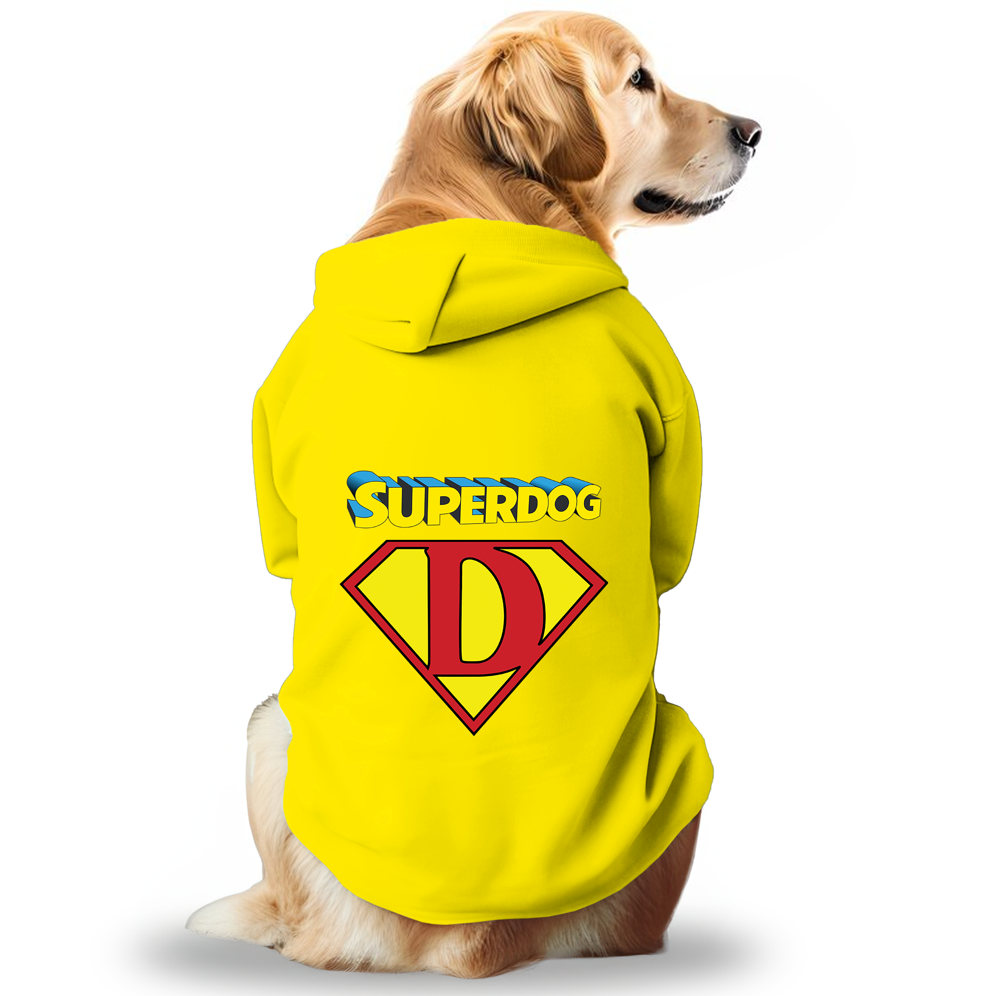 Pawsindia Dog Hoodie - Super Dog