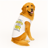 PawsIndia Signature Twinning Set β Parent & Pup - Tera Baap & Tu Janta Nahi Mera Baap Kaun Hain - White