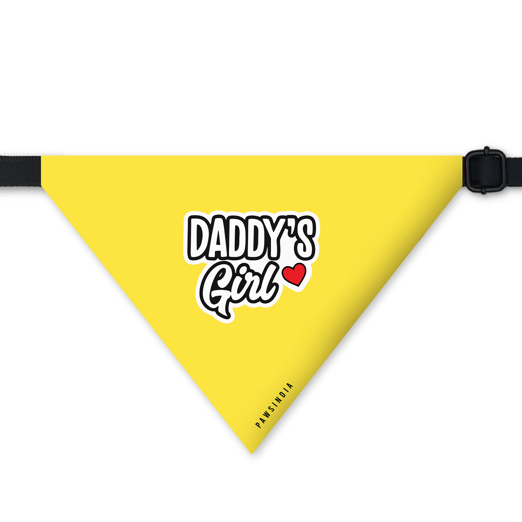 PawsIndia Pet Bandana - Daddy's Girl