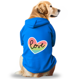 Pawsindia Dog Hoodie - Love