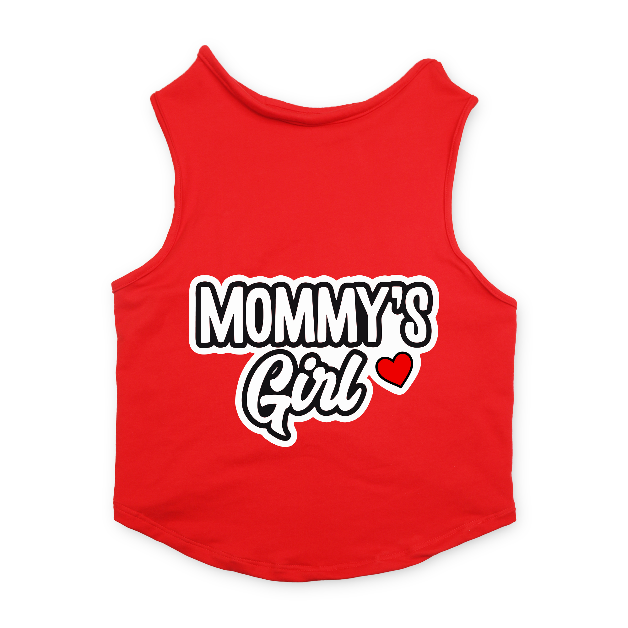 PawsIndia Sleeveless Printed Dog T-Shirt - Mommy's Girl