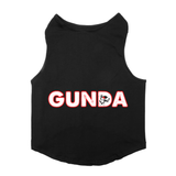 PawsIndia Sleeveless Printed Dog T-Shirt - Gunda