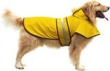 Hooded Dog Raincoat for all sized dogs