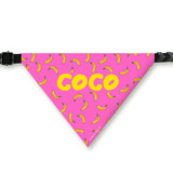 PawsIndia Customized Pet Bandana - Banana Print