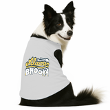 PawsIndia Sleeveless Printed Dog T-Shirt - Always Bhooka