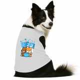 PawsIndia Sleeveless Printed Dog T-Shirt - BFF