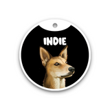 Customized Dog Id Tags - Indie