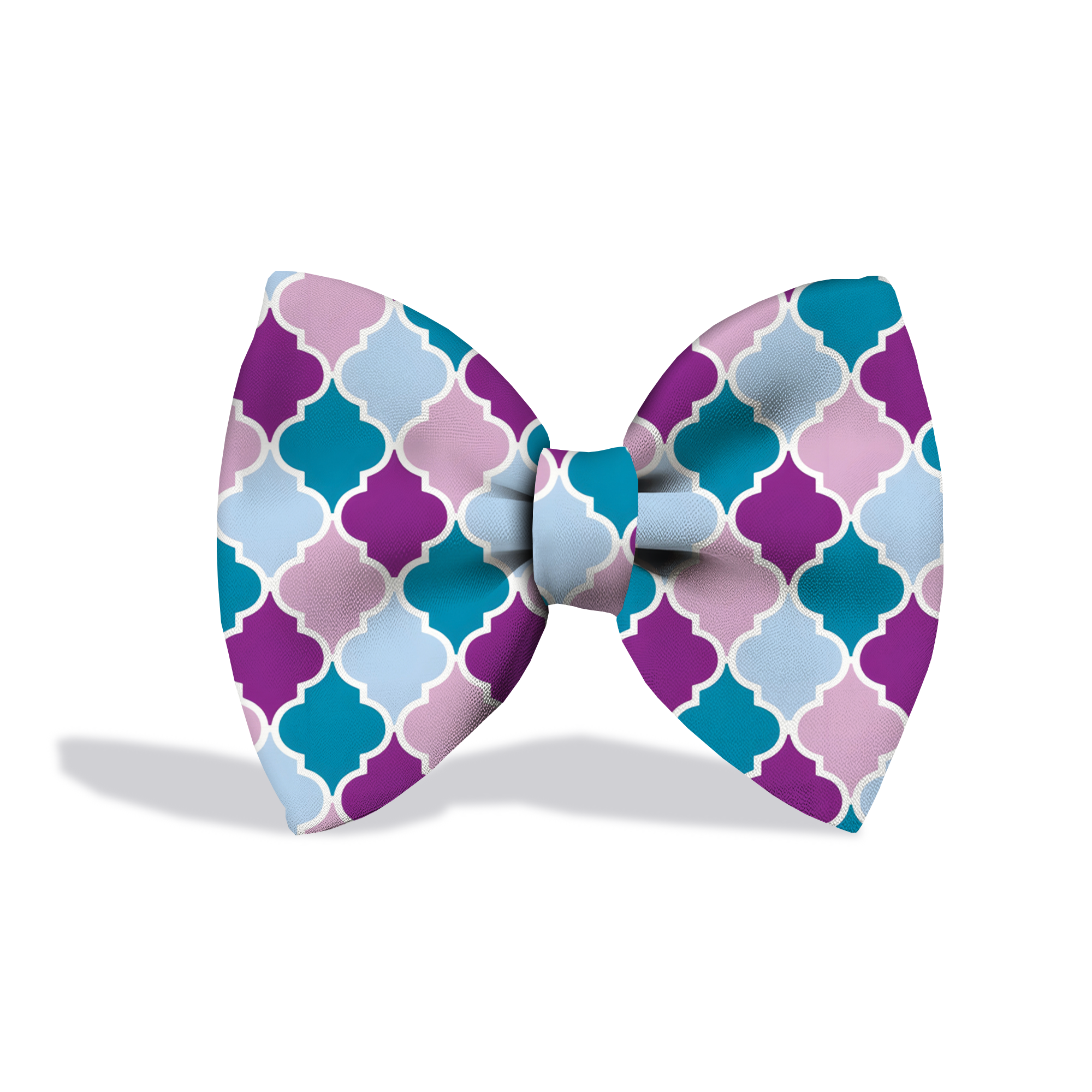 Pawsindia Colourful Pattern Bow Tie