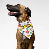 PawsIndia Customized Pet Bandana - Graphic Print
