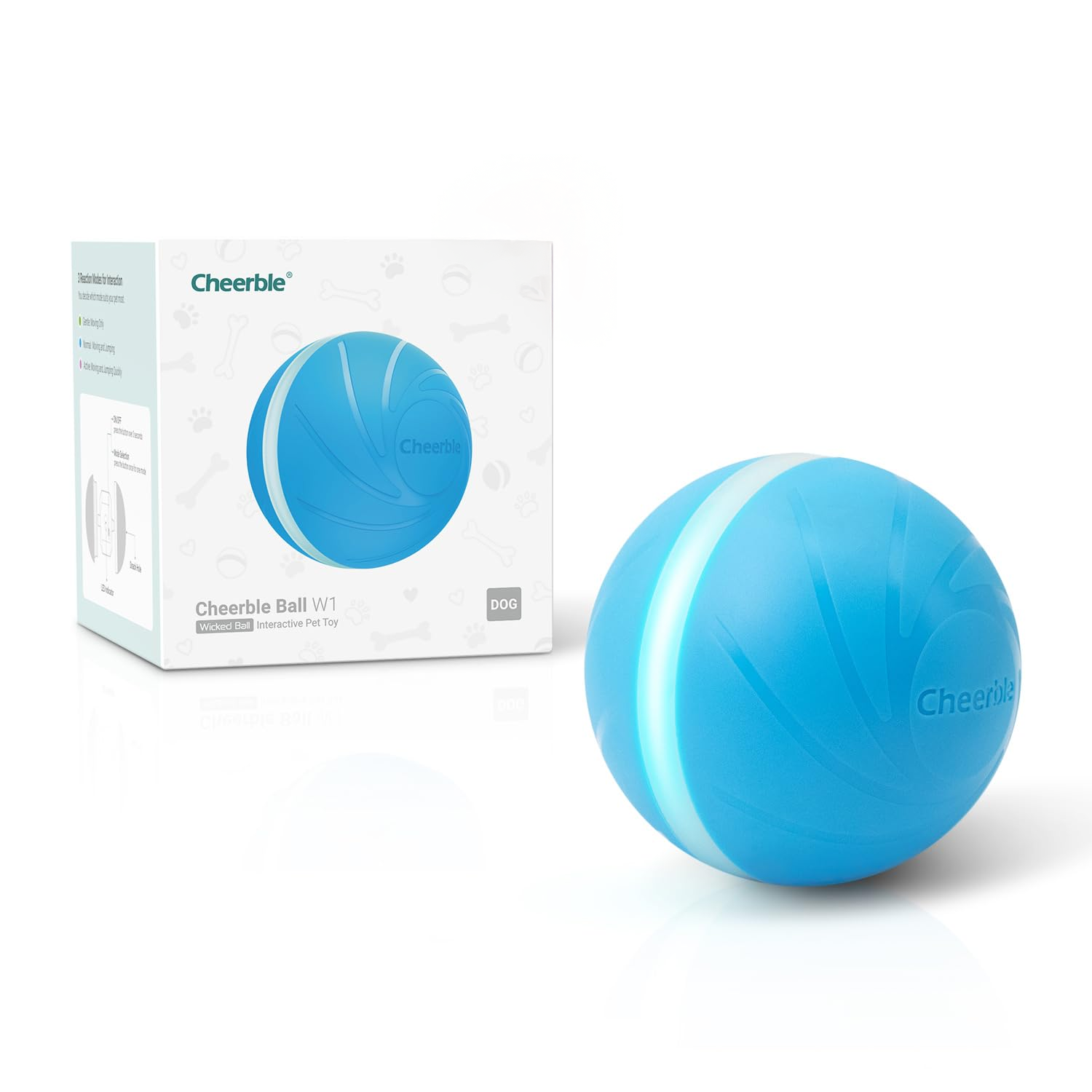 Wicked Ball Super Interactive Dog Ball