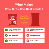 Raw Bites Organic Dehydrated - Chicken Jerky Premium Dog Treats