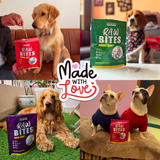 Raw Bites Organic Dehydrated - Chicken Jerky Premium Dog Treats
