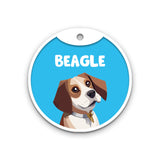 Customized Dog Id Tags - Beagle