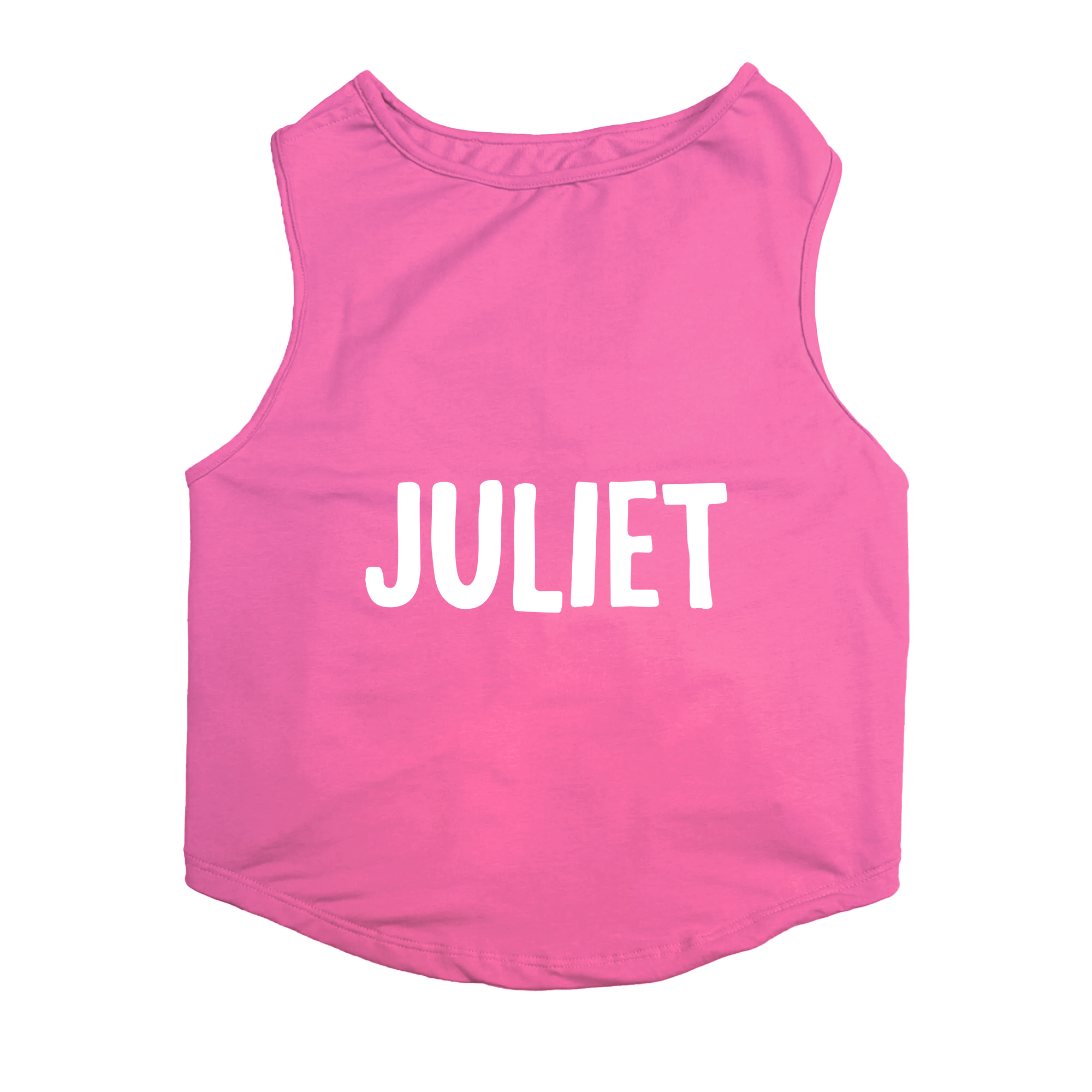 PawsIndia Sleeveless Printed Dog T-Shirt - Juliet