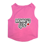 PawsIndia Sleeveless Printed Cat T-Shirt - Mommy's Girl