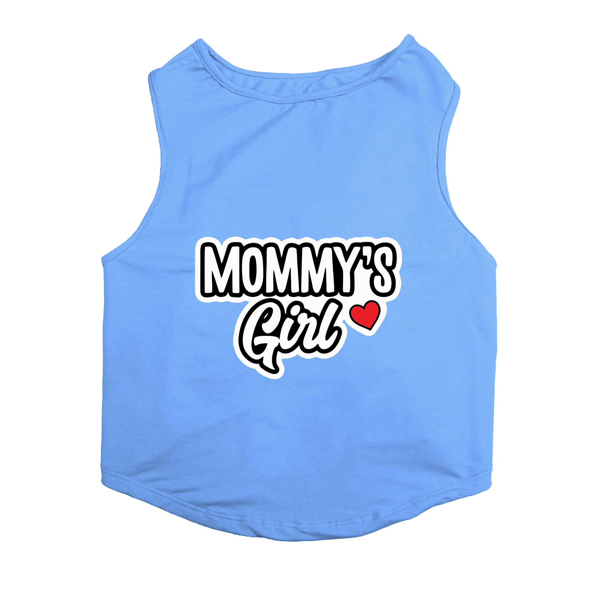PawsIndia Sleeveless Printed Dog T-Shirt - Mommy's Girl
