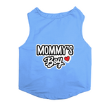 PawsIndia Sleeveless Printed Dog T-Shirt - Mommy's Boy