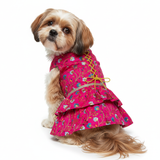 PawsIndia Traditional Rose Pink Princess Dress for Dogs – Limited Edition