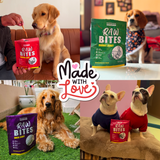 Raw Bites Organic Dehydrated - Rabbit Jerky Premium Dog Treats
