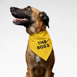 PawsIndia Pet Bandana - The BOSS