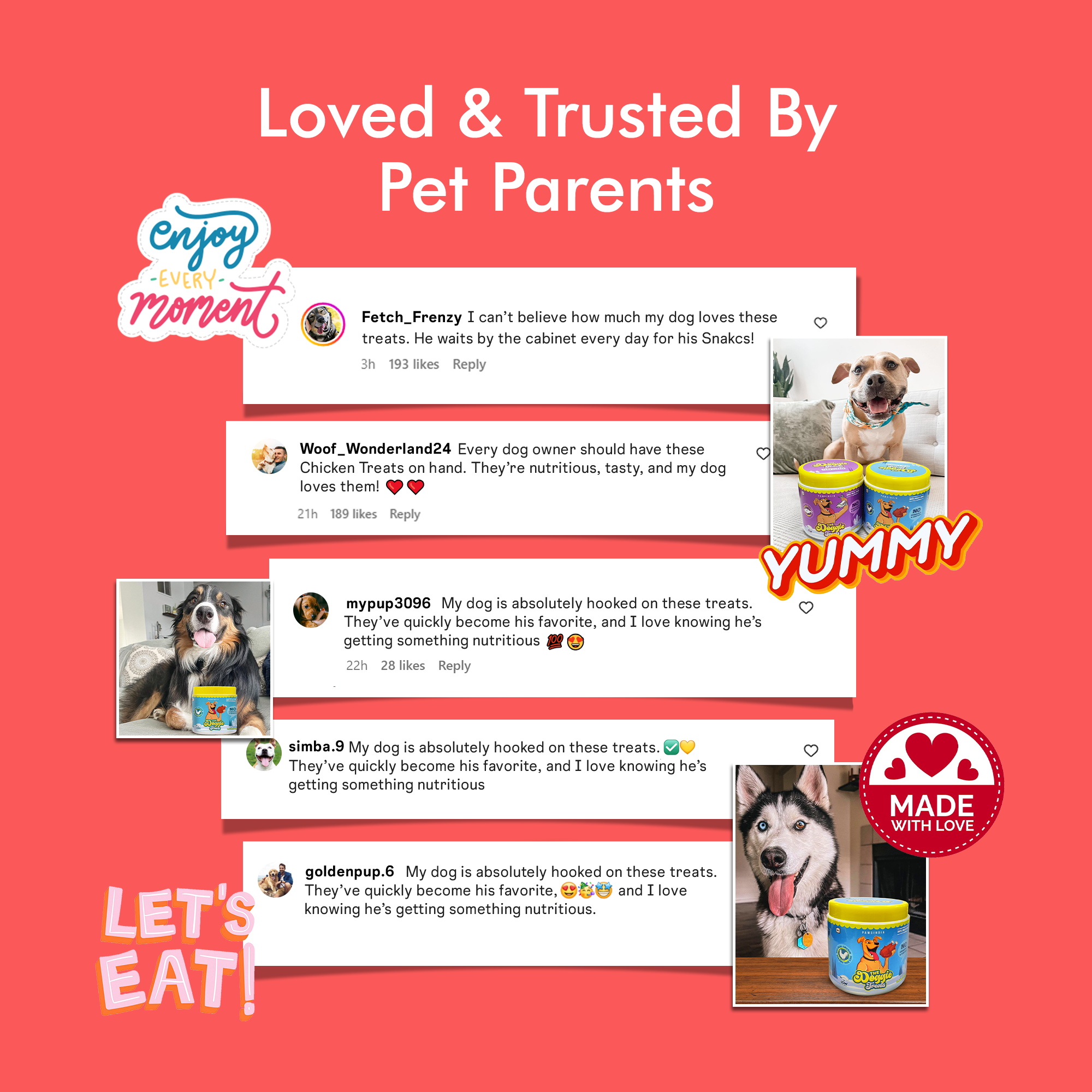 Pawsindia Freeze Dried Doggie Treats - Tuna Flavor