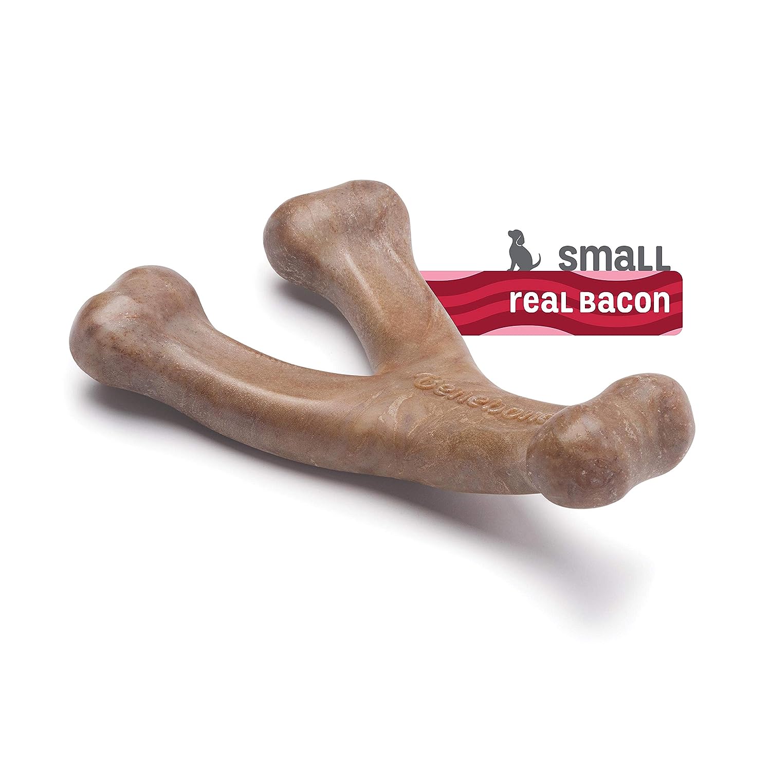 Benebone's Wishbone Dog Chew Small Puppy (Bacon Flavor)