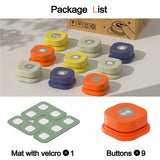 MewooFun Set of 4 Recordable Dog Communication Button