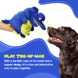 PawsIndia Crocky Interactive Puppet Dog Toy