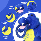 PawsIndia Crocky Interactive Puppet Dog Toy