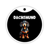 Customized Dog Id Tag - Dachshund