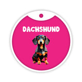 Customized Dog Id Tag - Dachshund