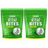 Raw Bites Organic Dehydrated - Rabbit Jerky Premium Dog Treats