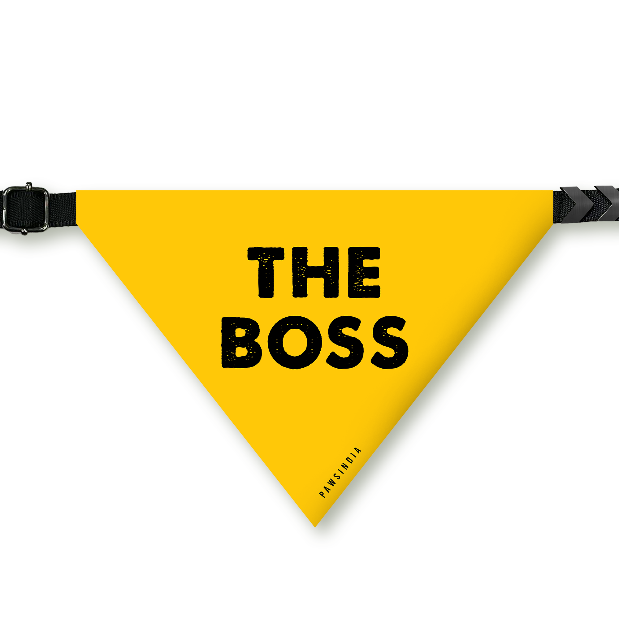 PawsIndia Pet Bandana - The BOSS