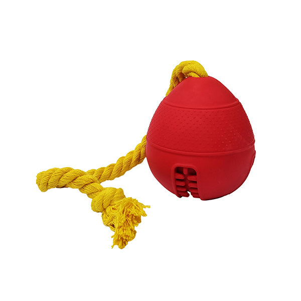 Red Bomb Durable Dog Treat toy