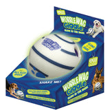 Wobble Wag Giggle ball Interactive Dog Toy - Glow in the Dark