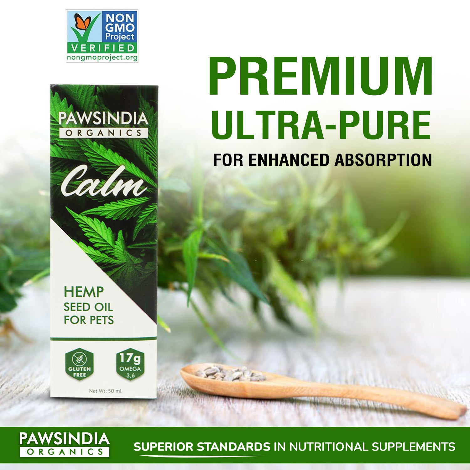 Calm Hemp Seed oil 50ml - PRE ORDER