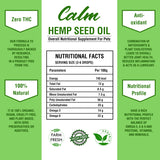 Calm Hemp Seed oil 50ml