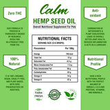 Calm Hemp Seed oil 50ml - PRE ORDER