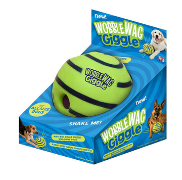 Wobble Wag Giggle ball Interactive Dog Toy - As seen on TV - PRE-ORDER