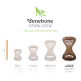 Benebone's Dental Dog Chew (Peanut Butter Flavor)