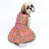 PawsIndia Traditional Desi Diva – Lehenga Choli Set For Dogs - Pink | Ethnic Festive Wear