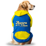 PawsIndia Dual Pattern Dog Hoodie - Awara Hoon