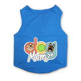 PawsIndia Sleeveless Printed Dog T-Shirt - Dog Mom - PRE ORDER