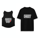 PawsIndia Signature Twinning Set – Parent & Pup - Daddy & Daddy's Boy - Black