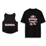 PawsIndia Signature Twinning Set – Parent & Pup - Kya Gunda Banega & Gunda - Black