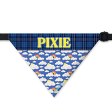 PawsIndia Customized Dog Bandana - Sky Rainbows