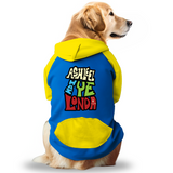 PawsIndia Dual Pattern Dog Hoodie - Ashleel Hai Ye Londa