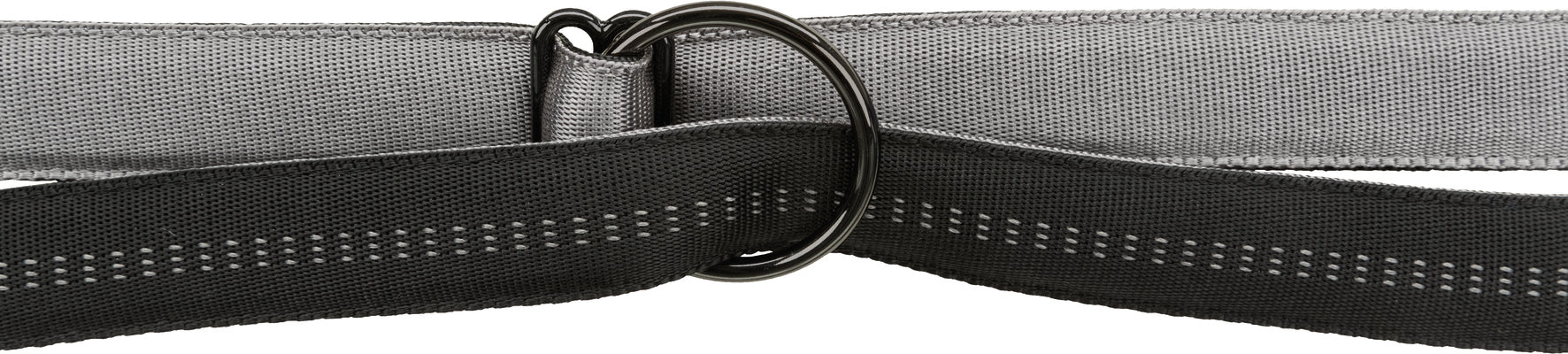 Trixie Softline Elegance Adjustable Leash - Black/Graphite