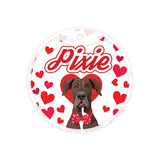 Customized Dog Id Tags - Great Dane ?> Love Edition