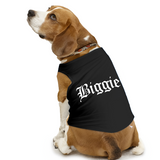 PawsIndia Sleeveless Printed Dog T-Shirt - Biggie